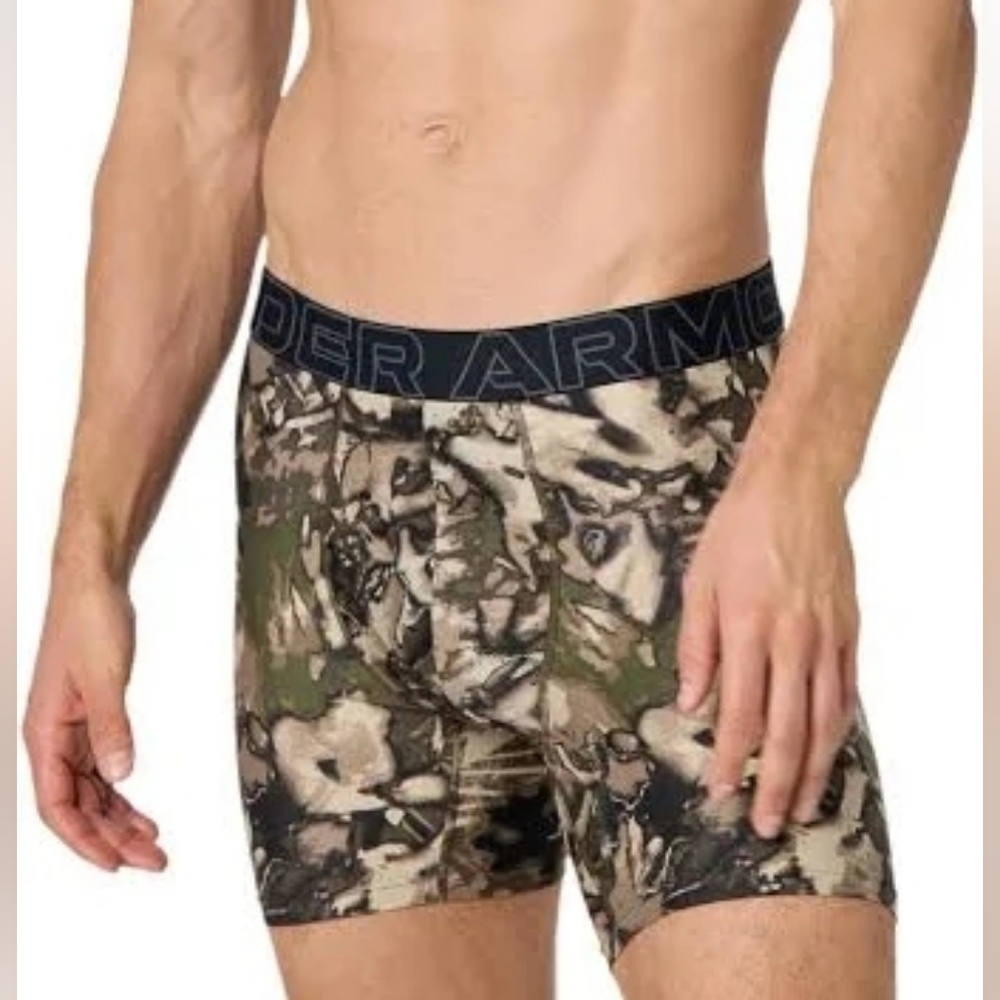 Under Armour Men's Performance Tech Boxerjock Boxer Brief Underwear NEW